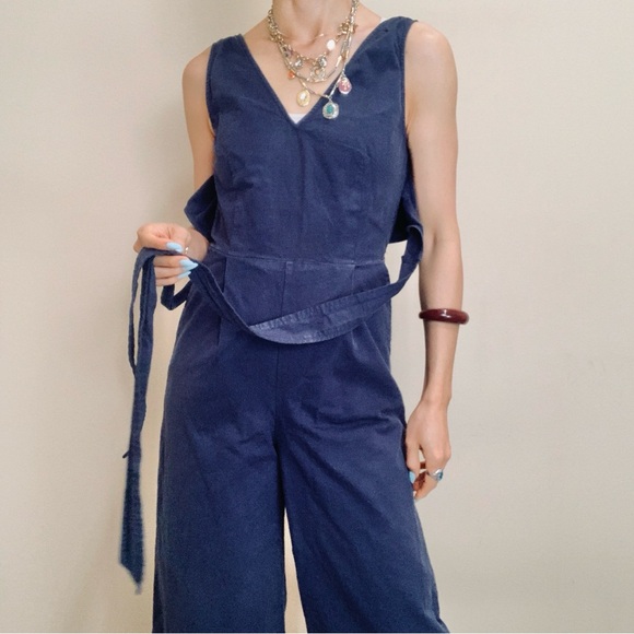 Designer Comfy linen jumpsuits - Picture 5 of 10
